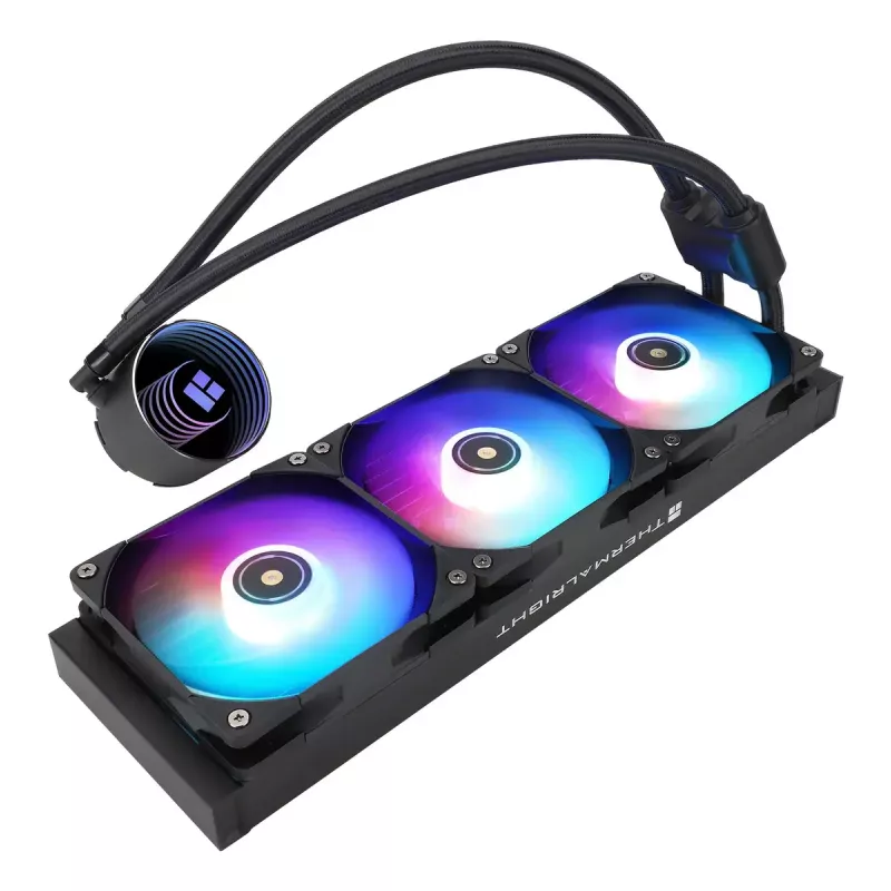 Viskas viename skysčio aušintuvas Thermalright Frozen Notte 360 ARGB V2 12 cm juodas