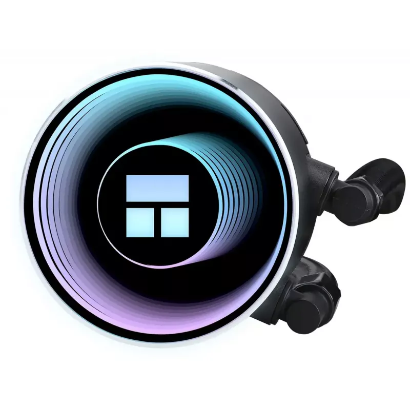 Viskas viename skysčio aušintuvas Thermalright Frozen Notte 360 ARGB V2 12 cm juodas