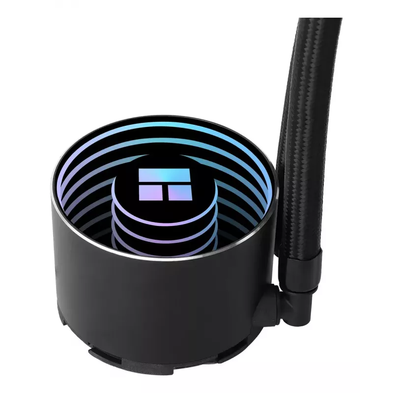 Viskas viename skysčio aušintuvas Thermalright Frozen Notte 360 ARGB V2 12 cm juodas