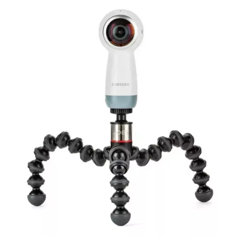 JOBY GorillaPod 500 stovas veiksmo kameroms, 3 kojos, maks. apkrova 0,5 kg, juoda/pilka