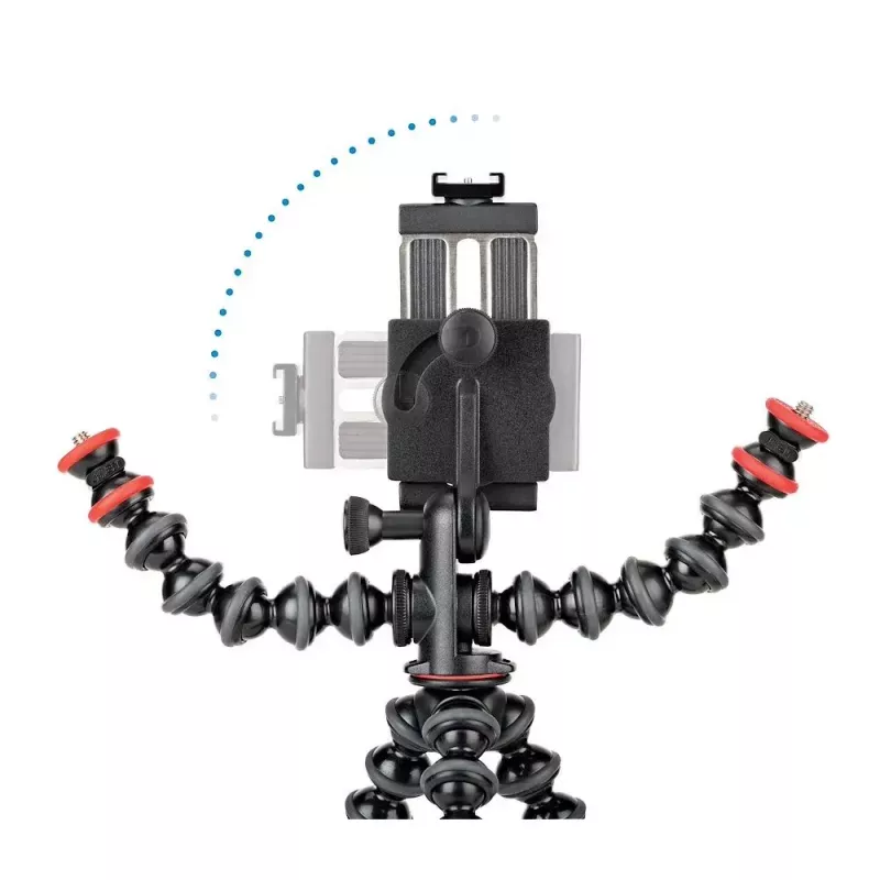 Joby GorillaPod Mobile Vlogging Kit Joby JB01645-BWW 3 kojos 540g Juoda Raudona