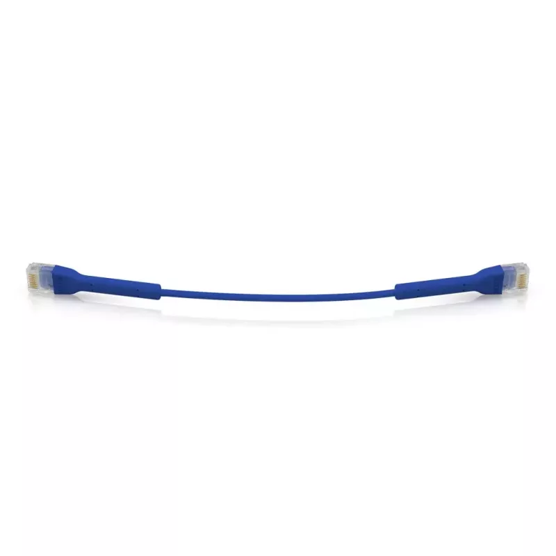 Tinklo komutacinis kabelis UBIQUITI UC-Patch-RJ45-BL RJ-45 Cat6 0,22 m mėlynas