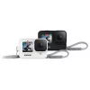 Fotoaparato apvalkalas GoPro įmautė + lanyard, skirtas HERO12/HERO11/HERO10/HERO9 Juoda — silikoninis, baltas