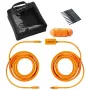 USB-C į USB-C kabelis, tether tools CUC31R-ORG — 9,40 m, stačiu kampu, oranžinis