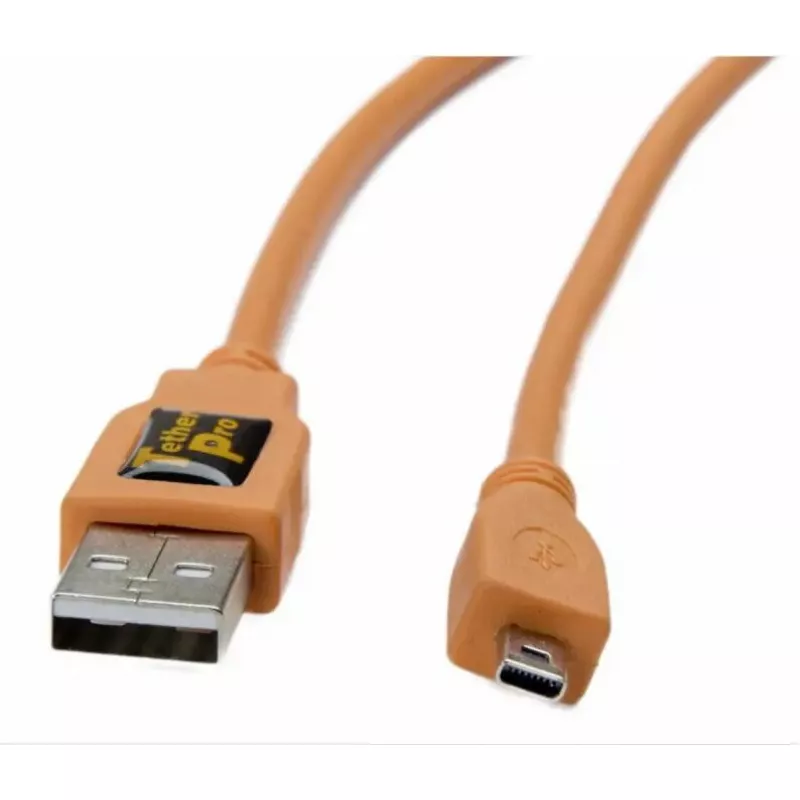 USB A – Mini USB B laidas 4,6 m, Tether Tools (CU5429)