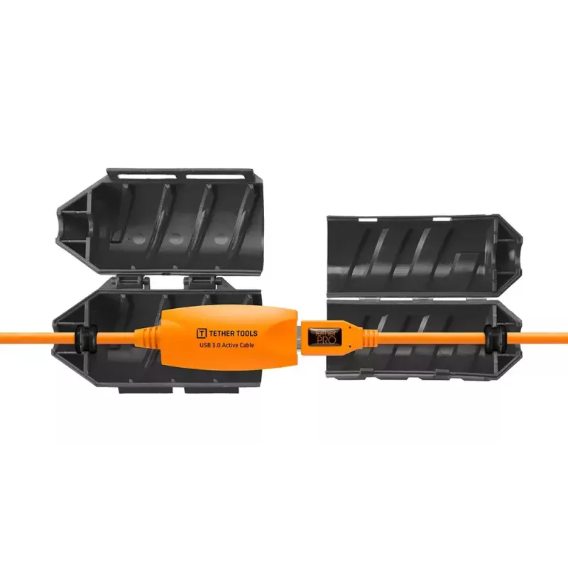 Maitinimo laido ilgintuvo apsauga Tether Tools TetherGuard, juoda