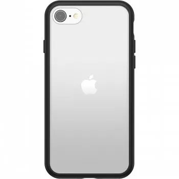Telefono dėklas OTTERBOX React Series Juoda Crystal, skirtas iPhone 7/8/SE (2-os ir 3-ios kartos)
