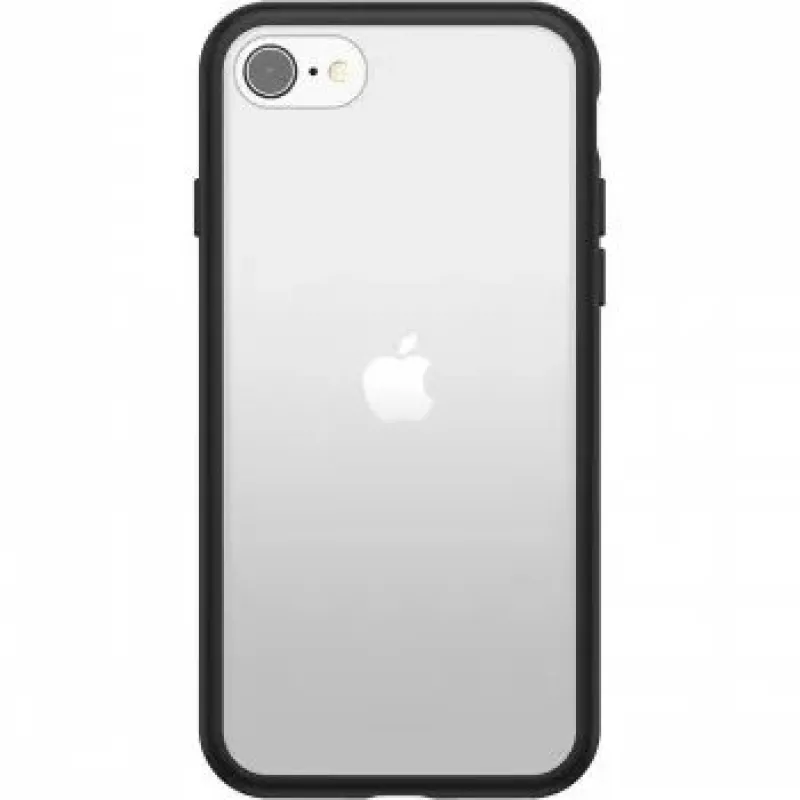 Telefono dėklas OTTERBOX React Series Juoda Crystal, skirtas iPhone 7/8/SE (2-os ir 3-ios kartos)