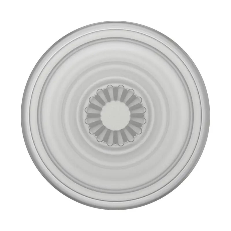 Grip PopSockets PlantCore by Popsockets — universalus telefono laikiklis, pilkas permatomas, 38,8×7,7 mm