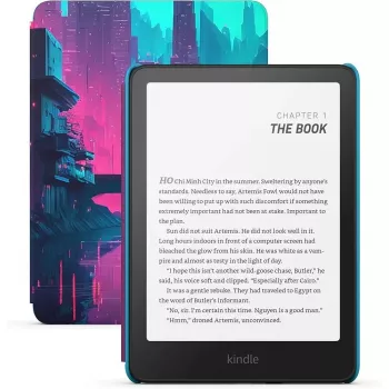 E. skaityklė Amazon Kindle Paperwhite Kids 16 GB 7 colių 2024 m. – atspari vandeniui, įmontuota priekinė šviesa