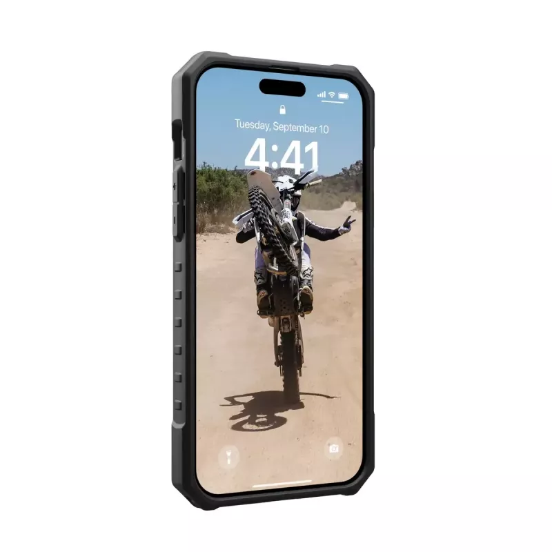 Dėklas Urban Armor Gear 114311114343 iPhone 15 Plus 17 cm juodas permatomas