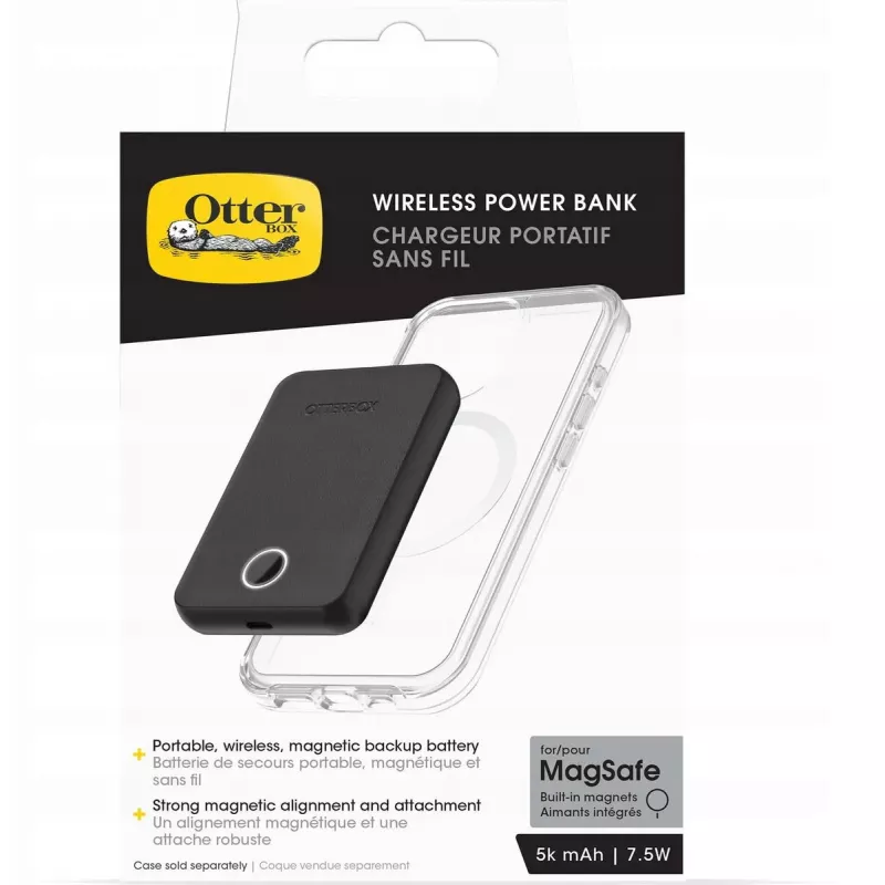 Nešiojama baterija - OtterBox belaidė išorinė baterija, skirta MagSafe, 5000 mAh