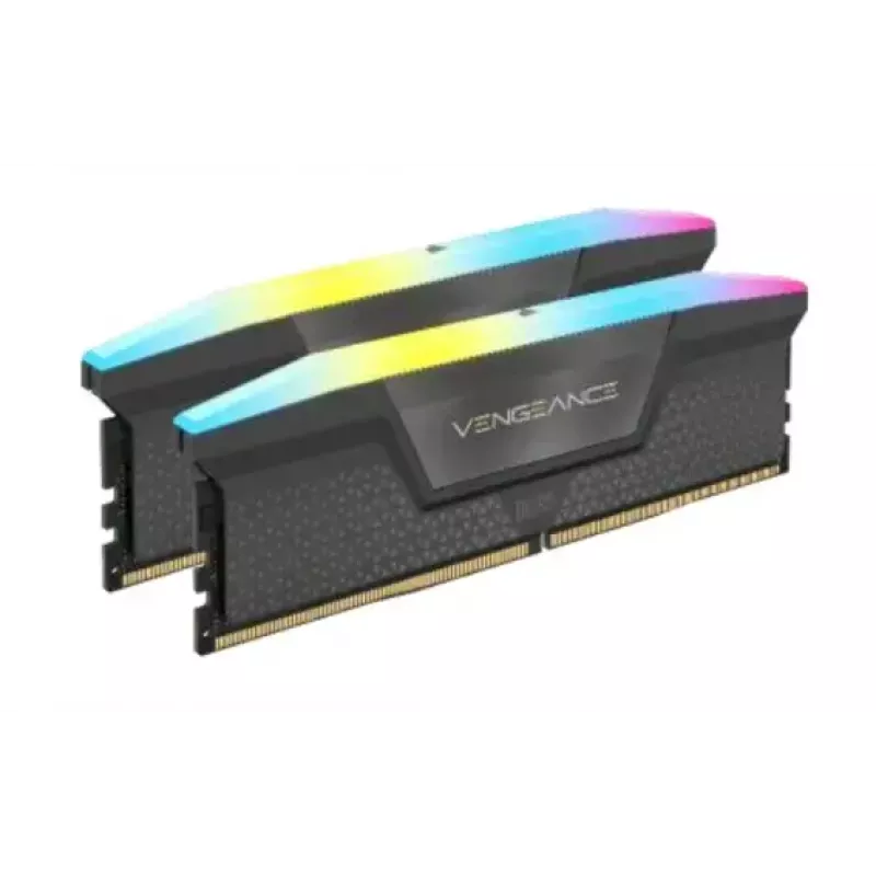 DDR5 stalinė atmintis CORSAIR Vengeance RGB 64 GB (2 x 32 GB) 6000 MT/s CL40 288 kontaktų DIMM 1.35 V
