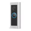Video durų skambutis RING Video Doorbell Pro 2 Hardwired – nikelio atlasinis plienas, laidinis Wi‑Fi, 150°×150° matymo laukas, 16–24V AC