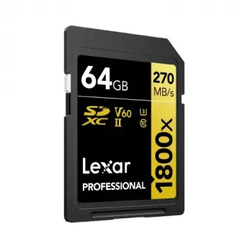 Atminties kortelė Lexar 64GB SDXC UHS-II LSD1800064G-BNNNG