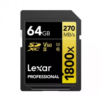 Atminties kortelė Lexar 64GB SDXC UHS-II LSD1800064G-BNNNG