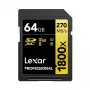 Atminties kortelė Lexar 64GB SDXC UHS-II LSD1800064G-BNNNG