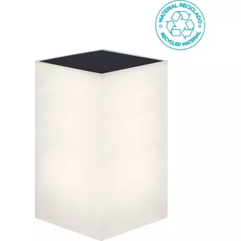 Saulės sieninis šviestuvas NewGarden WALLY modelis LUMWLP012XXSPNW, kompaktiškas lauko šviestuvas 12x12x18 cm