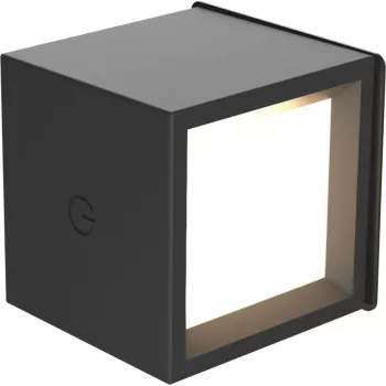 Lauko baterijomis maitinama sodo lempa NewGarden LUMBOX080NXWLNW — 8 baterijos, juoda