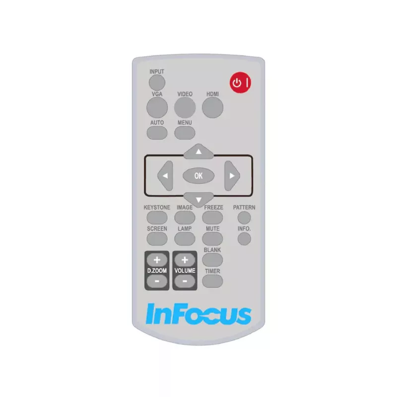 Nuotolinio valdymo pultas InFocus HW-NAVIGATOR-6 Projector Press Buttons
