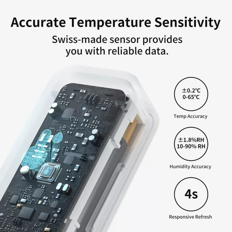 Išmanus užuolaidų variklis SwitchBot W2400000R, skirtas U formos bėgeliui (ES ir JK) – baterija, USB-C, 15 kg stūmimo jėga