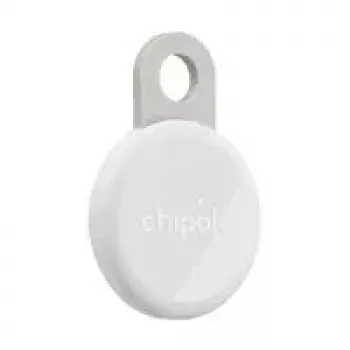 „Bluetooth“ sekiklis Chipolo LOOP CH-RSO001, baltas – raktų ir daiktų ieškiklis, keičiama baterija