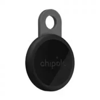Bluetooth seklys Chipolo LOOP modelis CH‑RSO006 juodos spalvos – daiktų ieškiklis su keičiama baterija
