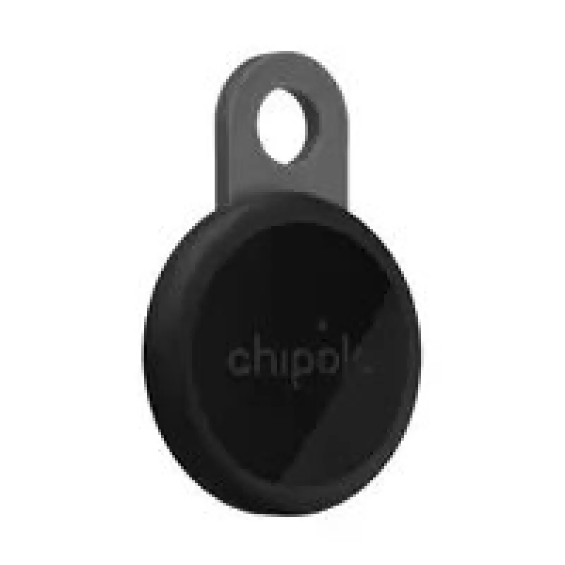 Bluetooth seklys Chipolo LOOP modelis CH‑RSO006 juodos spalvos – daiktų ieškiklis su keičiama baterija