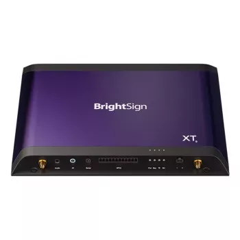 Skaitmeninės medijos grotuvas BrightSign XT1145 8K Ultra HD juoda violetinė