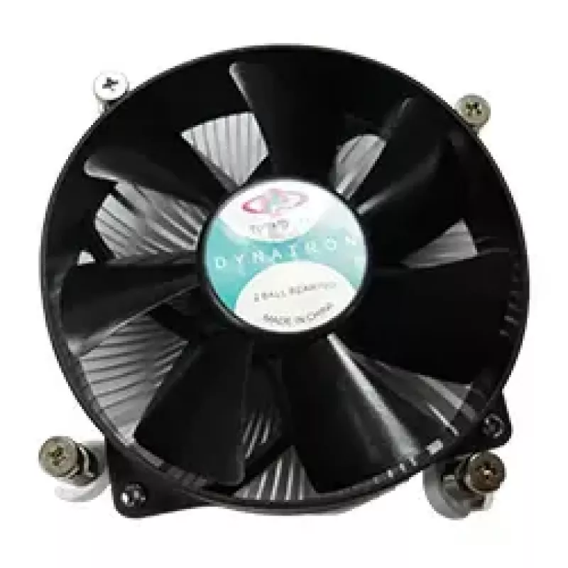 Procesoriaus aušintuvas Dynatron A 2339, 92 mm aliuminis/juodas, 12 V, 1000–2500 RPM