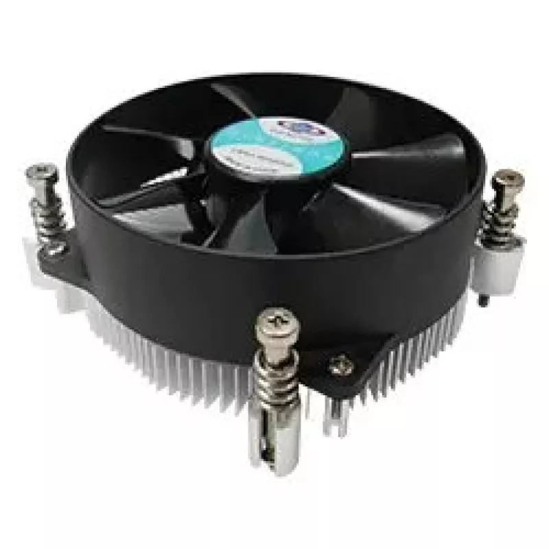 Procesoriaus aušintuvas Dynatron A 2339, 92 mm aliuminis/juodas, 12 V, 1000–2500 RPM