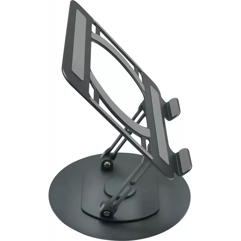 Nešiojamojo kompiuterio stovas Vision VLM-TL pilkas metalinis 32 cm aukštis 360° pasukamas