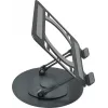 Nešiojamojo kompiuterio stovas Vision VLM-TL pilkas metalinis 32 cm aukštis 360° pasukamas