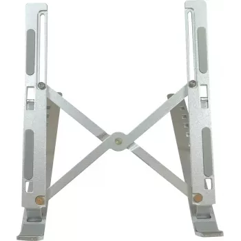 Nešiojamojo kompiuterio stovas Vision VLM-F sidabrinis aliuminis 163x243x148 mm
