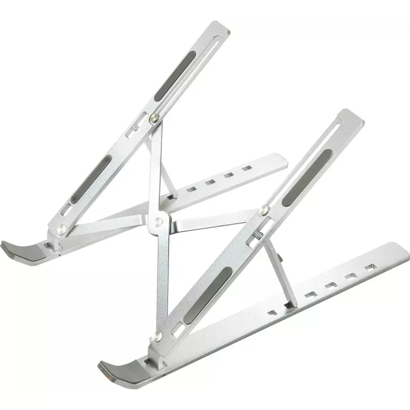 Nešiojamojo kompiuterio stovas Vision VLM-F sidabrinis aliuminis 163x243x148 mm