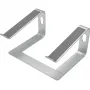 Nešiojamojo kompiuterio stovas Vision VLM-S Sidabrinis Aliuminis 14 cm aukštis