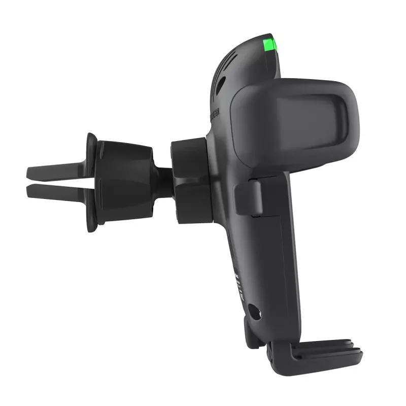 iOttie Easy One Touch 2 belaidis automobilinis išmaniojo telefono laikiklis ir kroviklis, juodas, USB, greitas belaidis įkrovimas