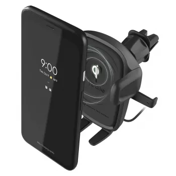 iOttie Easy One Touch 2 belaidis automobilinis išmaniojo telefono laikiklis ir kroviklis, juodas, USB, greitas belaidis įkrovimas