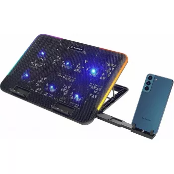 Laidinė žaidimų pelė RAMPAGE SIXPOWER R9 su RGB apšvietimu ir ergonominiu dizainu