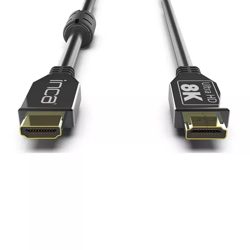 Inca IHD-21 HDMI laidas 2 m HDMI Type A 3 x HDMI Type A juodas