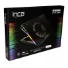 Nešiojamojo kompiuterio stovas Inca INC-608GMS Juoda 43,2 cm 17 colių