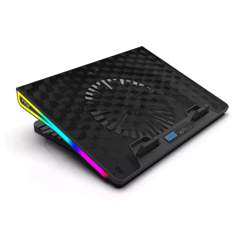 Nešiojamojo kompiuterio stovas Inca INC-608GMS Juoda 43,2 cm 17 colių