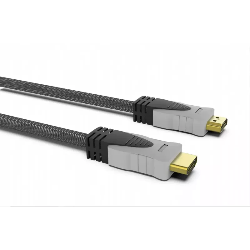 HDMI laidas Inca IHD-15T 15 m HDMI Type A Male pilkas
