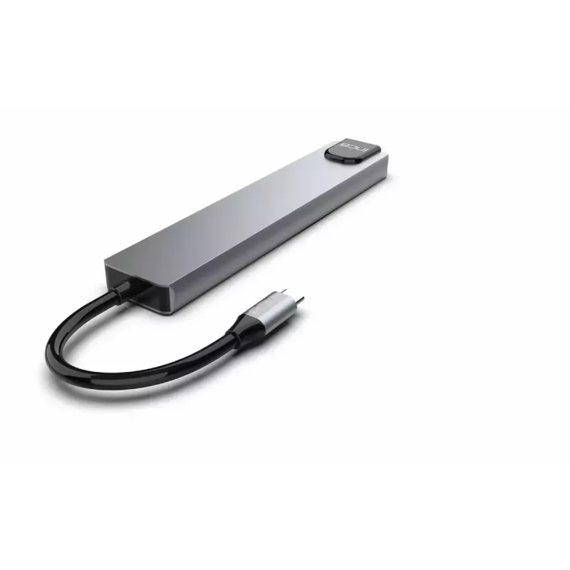 USB Type-C šakotuvas INCA ITPC-7T 1000 Mbit/s HDMI RJ-45 USB 2.0 USB 3.0