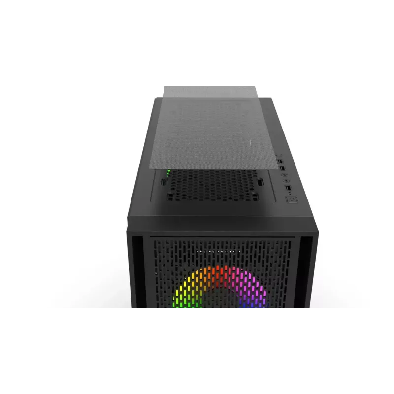 PC korpusas Inca EMG-15XB Midi Tower Juoda