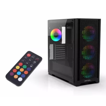 PC korpusas Inca EMG-15XB Midi Tower Juoda
