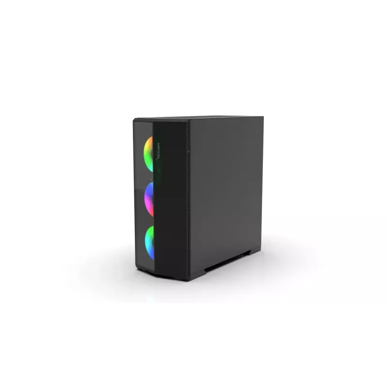 PC korpusas Inca EMG-17XN Midi Tower Juoda