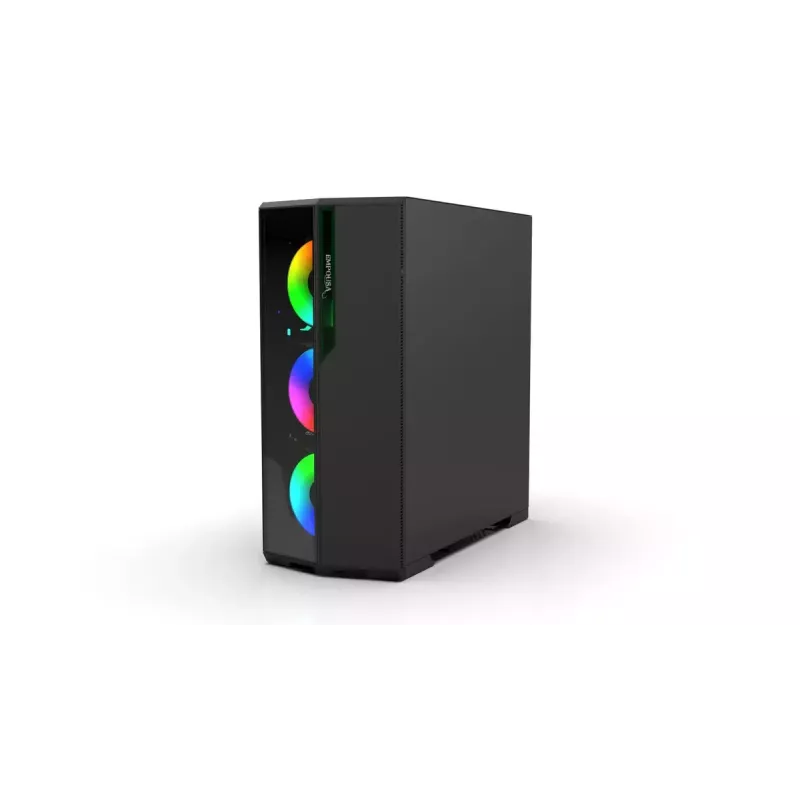 PC korpusas Inca EMG-17XN Midi Tower Juoda