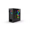 PC korpusas Inca EMG-17XN Midi Tower Juoda
