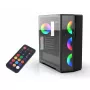 PC korpusas Inca EMG-17XN Midi Tower Juoda